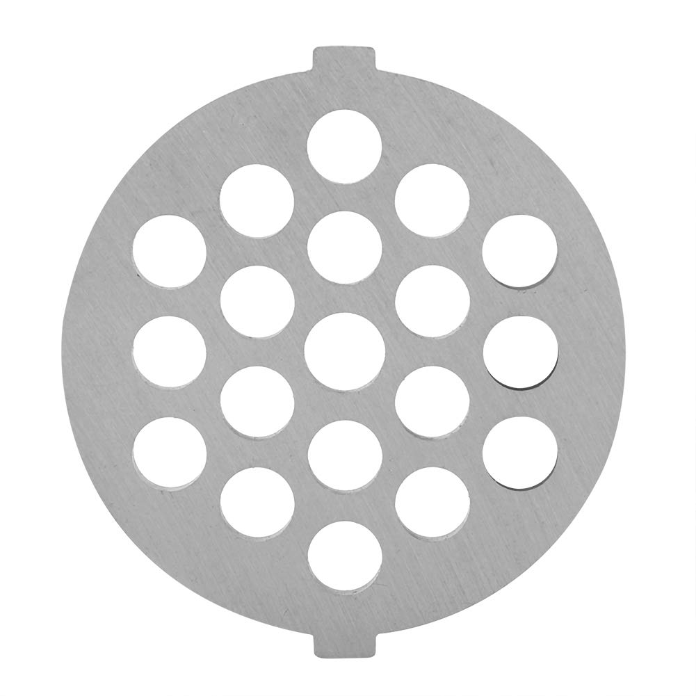 Fdit Meat Grinder Crusher Mincer Plate Disc Grinder 5/7mm Hole Alloy Material (7mm Hole)