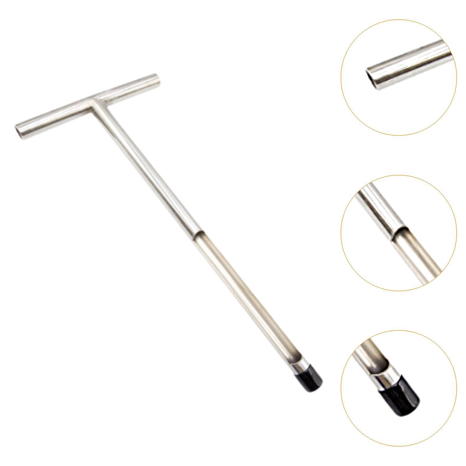 Homyl Bodenprobenentnahmesonde Aus Edelstahl, für Die Pflanzenpflege, Bodenprobenentnahme Und Wartung