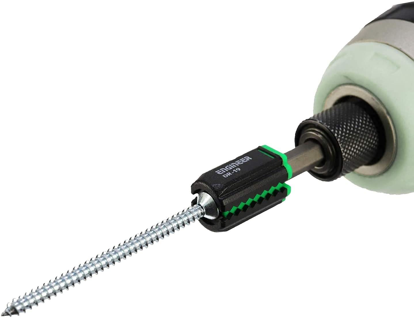 ENGINEER DR-19 - Atrapador de tornillos, imán fuerte que sostiene tornillos, brocas de nivel, y puntas de torsión