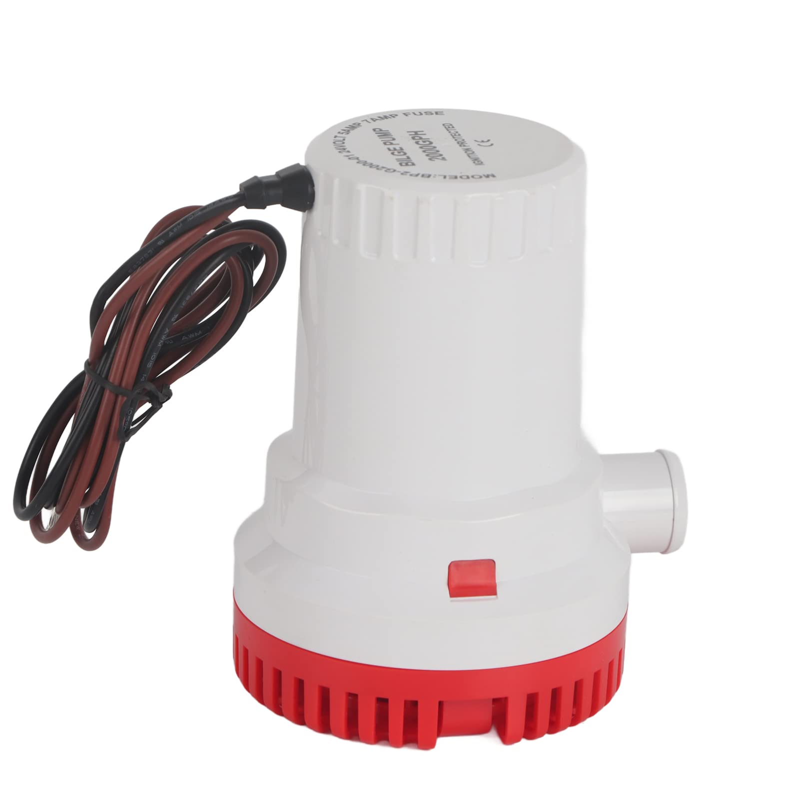 Irfora Pompa di Sentina Marina 2000 GPH per Uso in Piscina (24V)