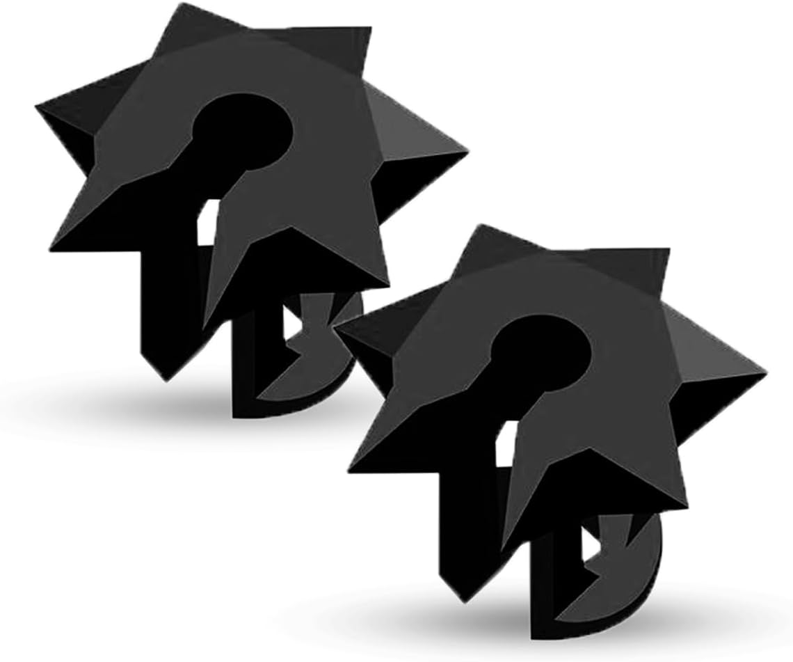Nose Button, Extremely Light Weight, Creates Consistent Anchor Point, Two Sizes Included