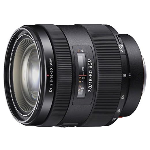 Sony 16-50mm f/2.8 Standard Zoom Lens