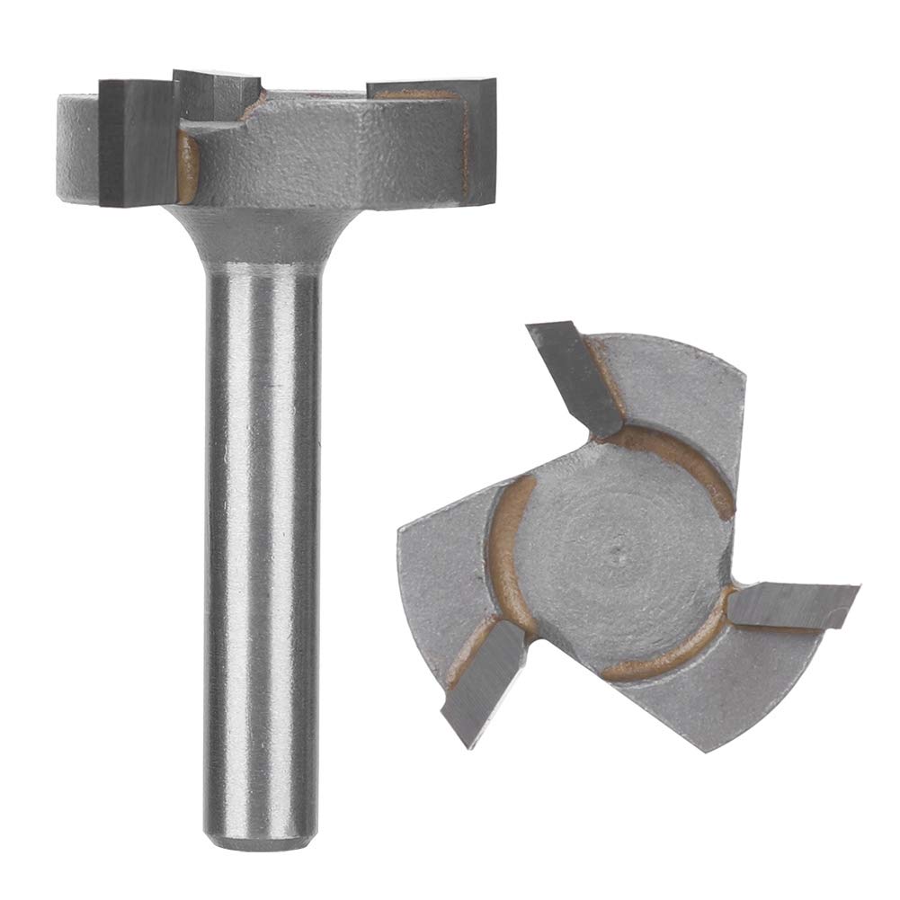 Fraise à Surfacer 8mm Jemcgrl - 4 Cannelures Carbure Pour Router & Défonceuse