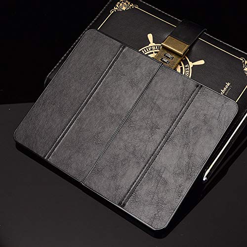 Étui Microsoft Surface Duo fin cuir PU noir pour éviter les rayures et chocs