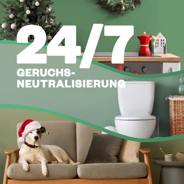 Air Wick Active Fresh – Aeorosolfreier, automatischer Lufterfrischer – Raumduft Pumpkin Spice Magic – 4 x 228 ml Nachfüller – Ansicht 6