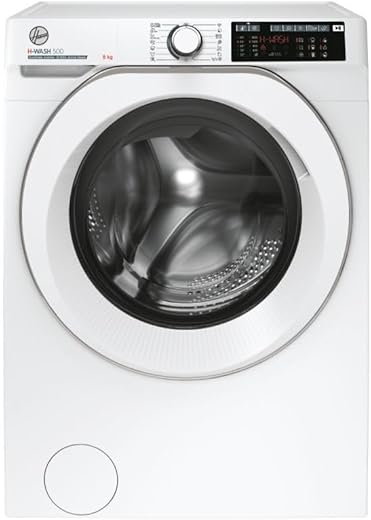 Hoover HW 48AMC/1-S H-WASH 500 Lavatrice Smart 8 Kg, 1400 Giri, Wi-Fi...