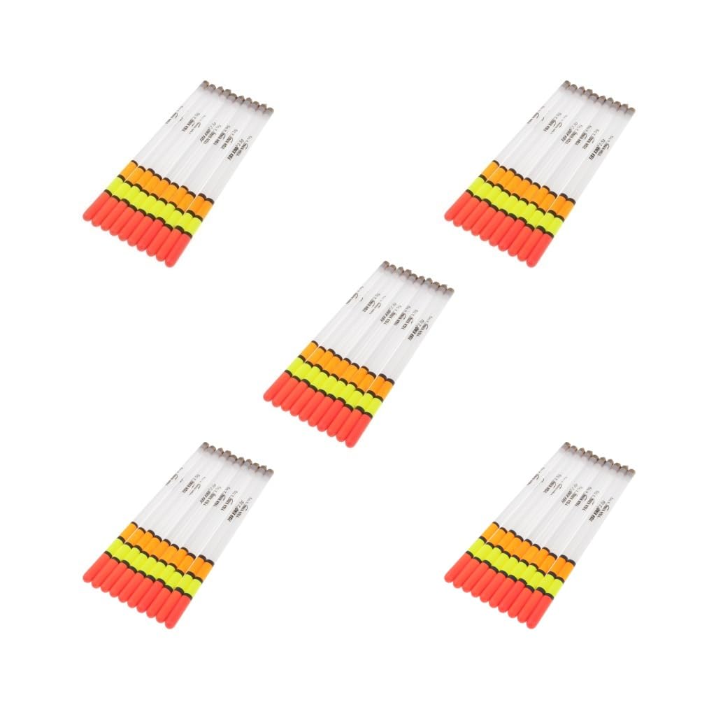 10 szt. boja wędkarska skała plastikowe spławiki wędkarskie zestaw kryształowych bobbers S