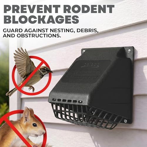 Grille d'aération avec pare-oiseaux Deflecto BigMouth anti-intrusion