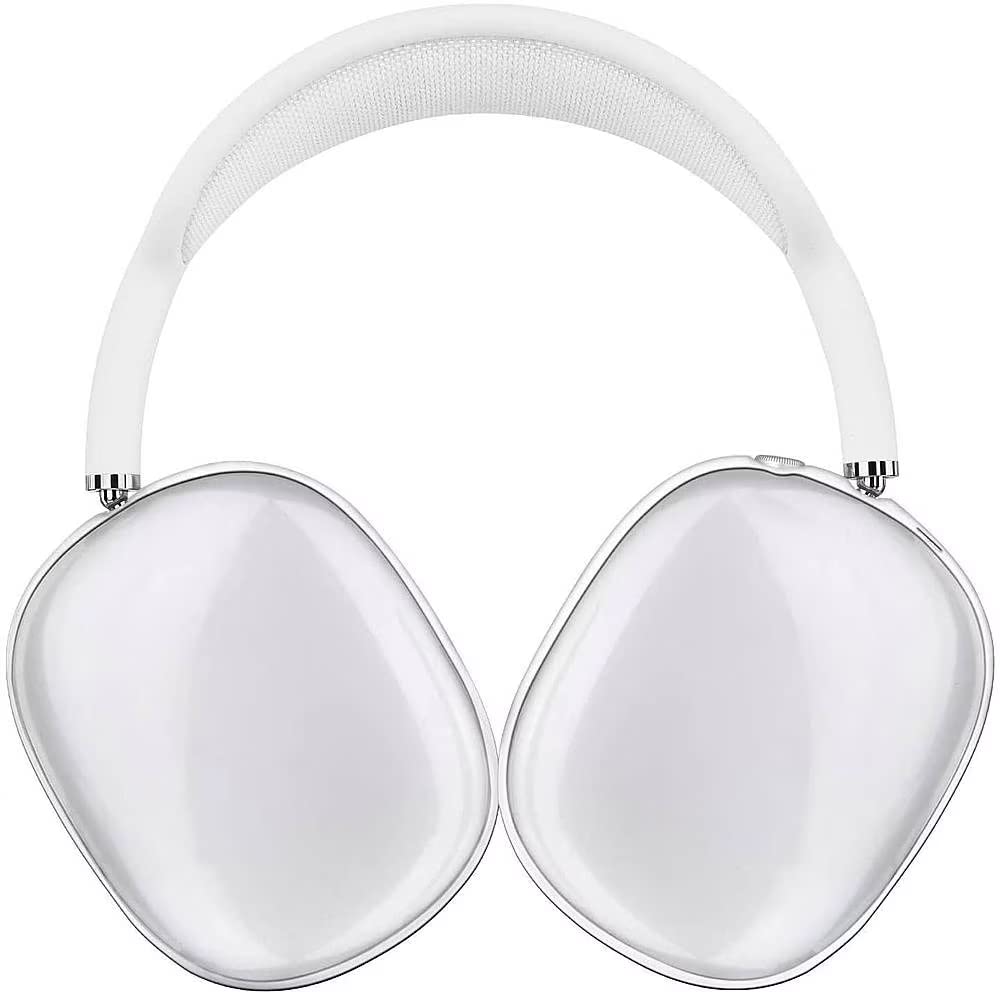 SaharaCase Hybrid Flex Cover Case for Apple AirPods Max [Rugged] Headphone Protection Antislip Grip Slim (Transparent Clear)