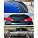 WheelX Real Carbon Fiber Rear Spoiler Compatible with 2007-2015 Infiniti G35 G25 G37 Q40 Sedan, PSM Style Duckbill Fits for 07-15 4-Door, Trunk Exterior High Kick Tail Deck Lid Wing Lip