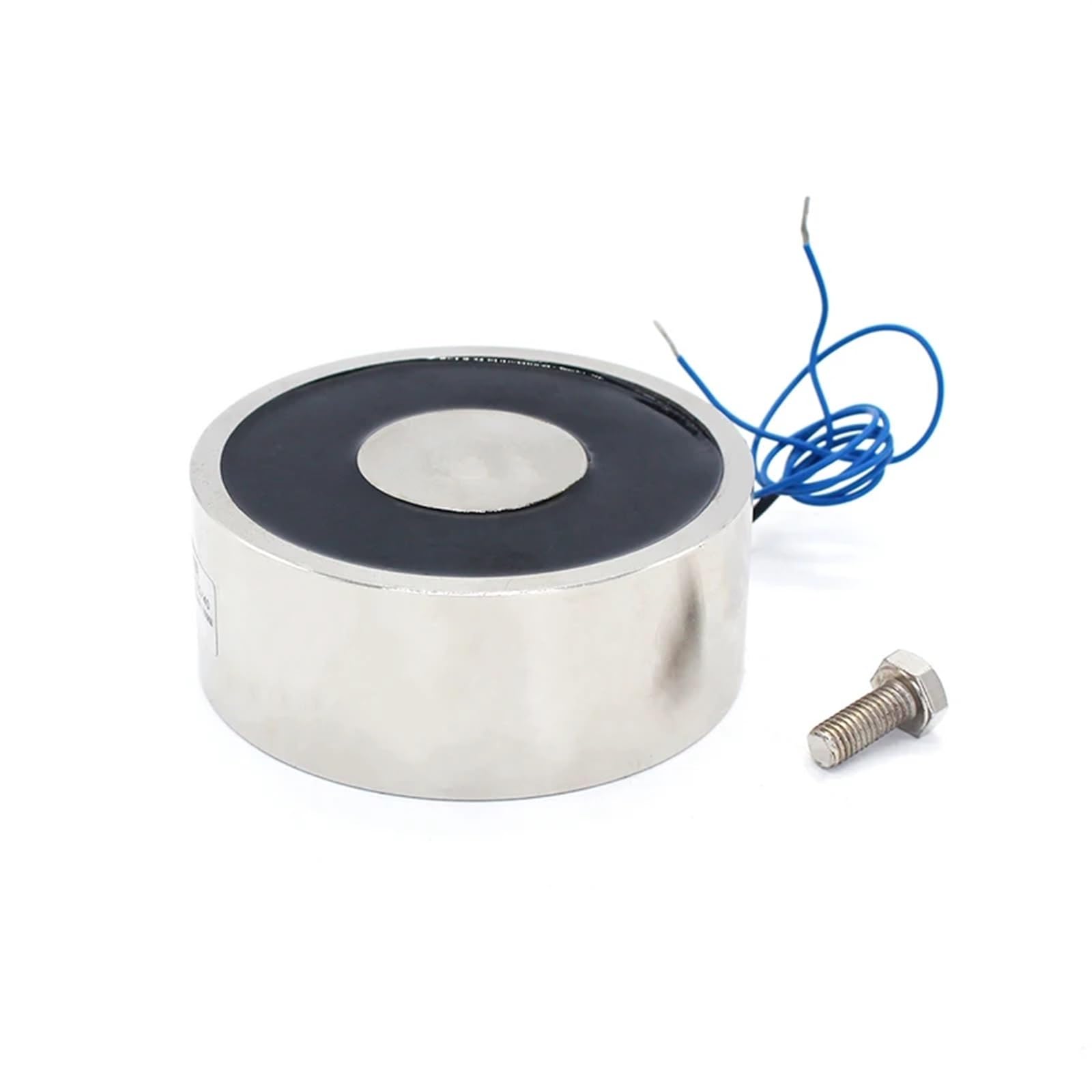 AVIMYA Large Suction 120/50 DC 6V 24V 36V 12V Electromagnet Lifting 350KG Solenoid Sucker Holding Electric Magnet Non-Standard Custom (Color : 24V)