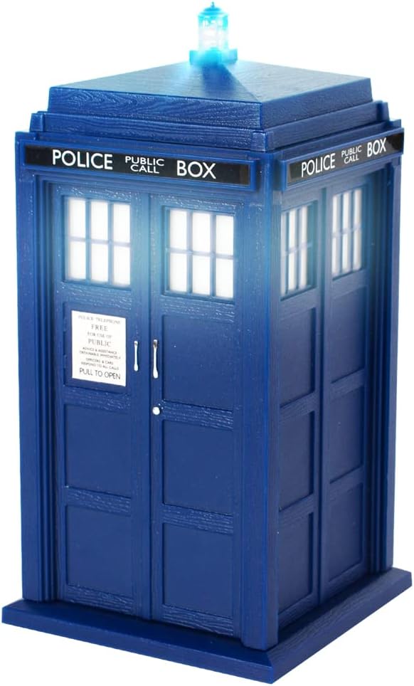Producer ejecutivo revela todo sobre Doctor Who muerto 10 51JtWCJgVcL. AC SX679 FAMETEK Doctor Who Tardis Bluetooth Speaker. Plays Music, Lights Up, Detailed Tardis Sounds Effects | Best Doctor Who Gifts. Doctor Who Collectibles