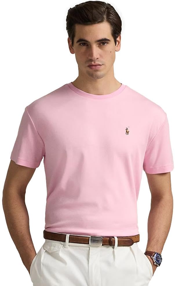 Image of POLO RALPH LAUREN Men's Jersey Cotton Crew Neck T-Shirt