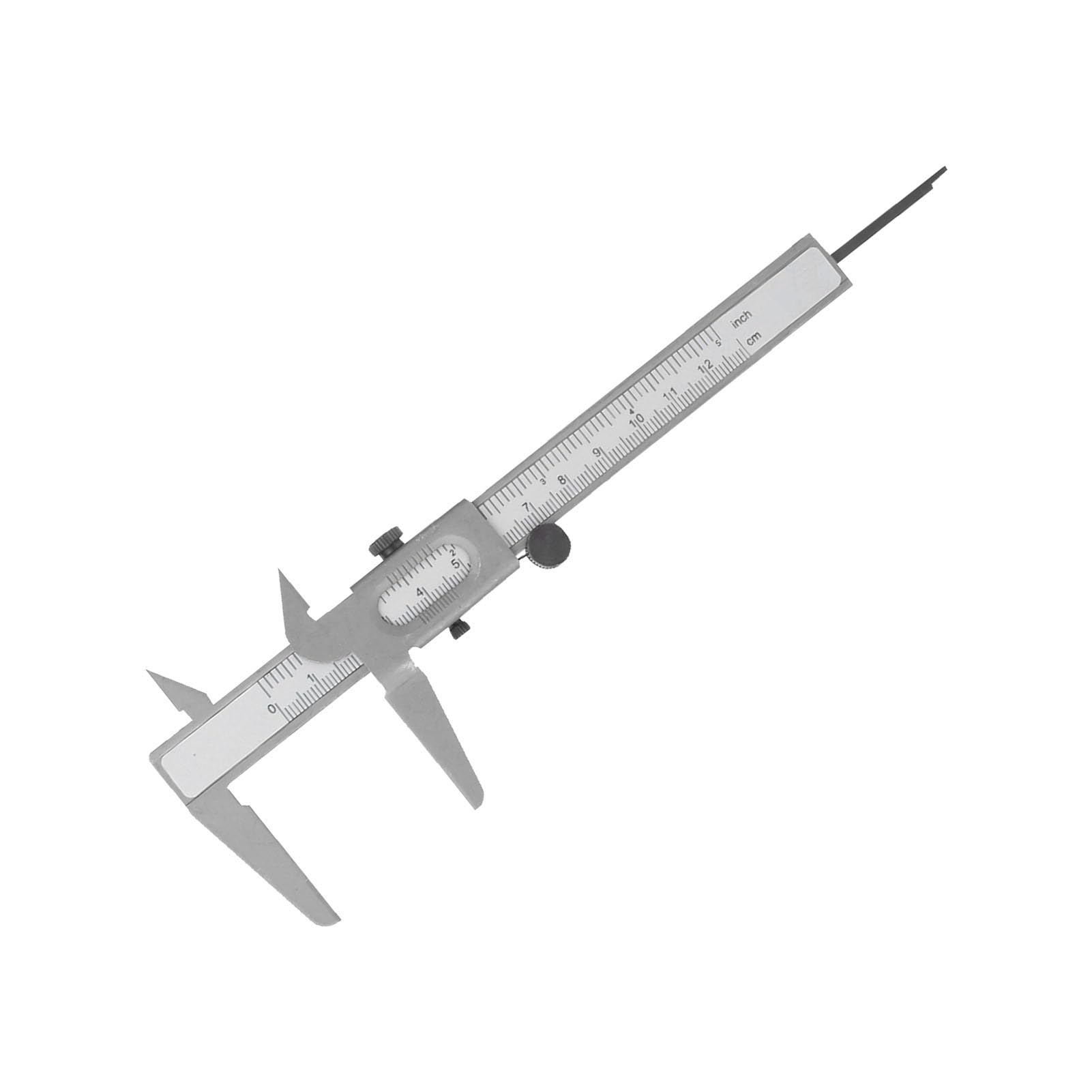 MM and Inch Easy to Read Metal Calipers Metal Vernier Caliper for DIY Tools Measurement Tools Measurement Accessories DIY Hardware (5inch)