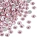 Beadsland Flat Back Crystal Rhinestones Round Gems for Nail Art and Craft Glue Fix, Light Pink, 2.7-2.9mm, SS10/1440pcs