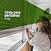 Imagen de Amig - Cinta para Recogedor de Persianas Enrollables - Medidas 20 mm x 6 m - Resistente a Rayos UV y Abrasión - Color Pintas Negras - Cuerda de Repuesto para Carrete