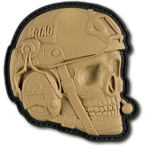 M-Tac Tactical Operator Skull Patch for Gear Cover