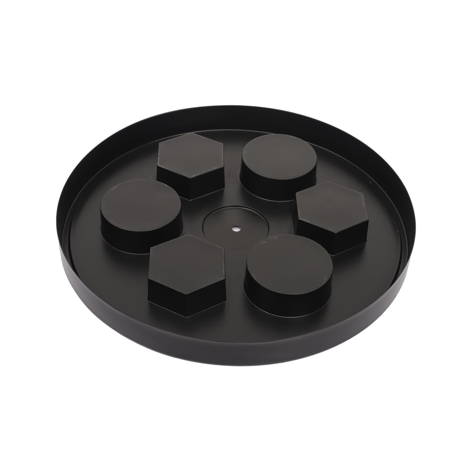 Dog Scratch Pad Planche à Gratter Chien Lime à Griffes Animaux Jouet Limage Ongles pour Chien Accessoires Soin Patte avec Rangement Nourriture Adapté, Noir