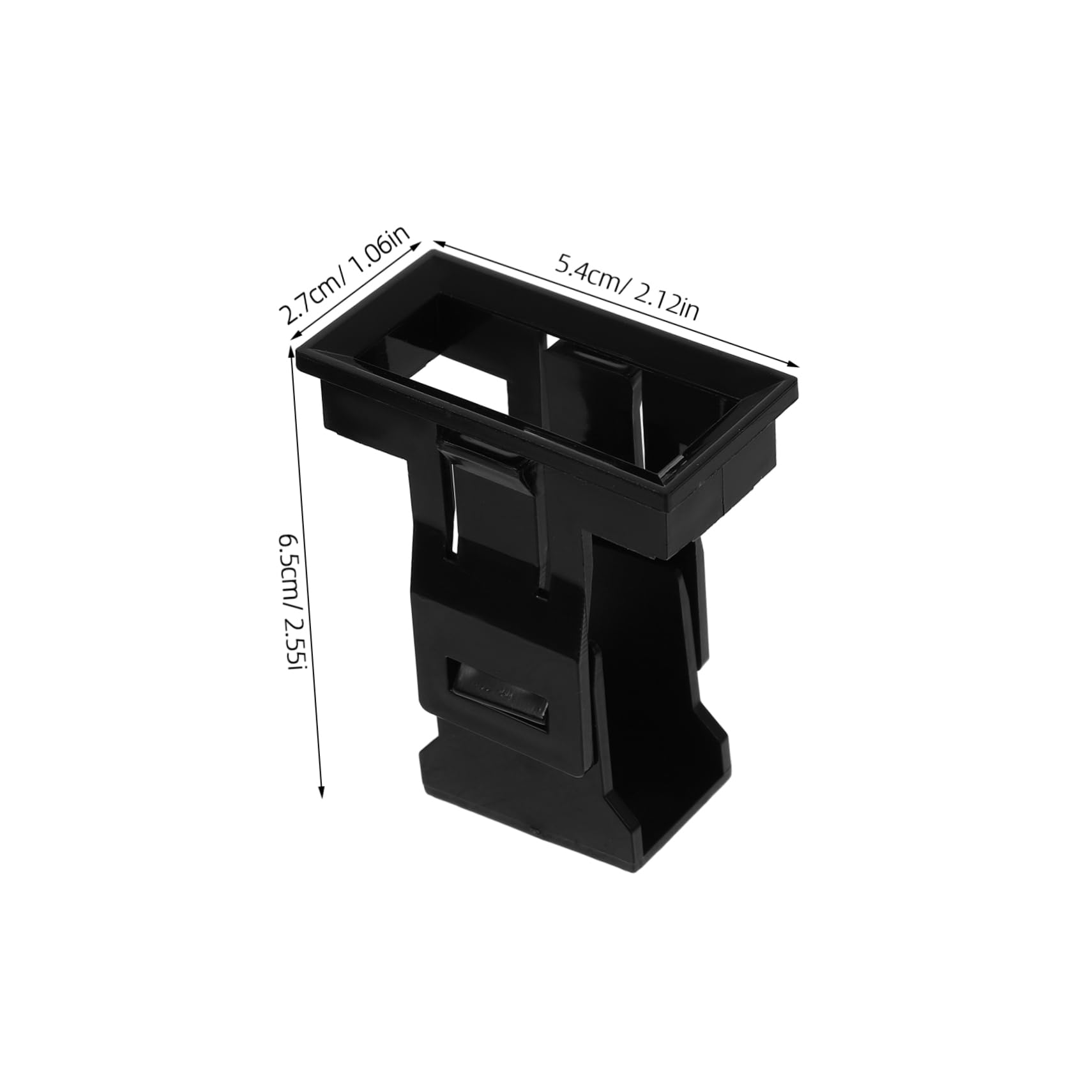 PLAFOPE Circuit Breaker Receiver Mounting Bracket 1p Small Breaker Holder for Electrical Panel Quick Install