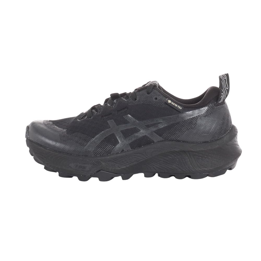 ASICS Women's Gel-Trabuco 12 GTX Sneaker, Black Graphite Grey, 4.5 UK