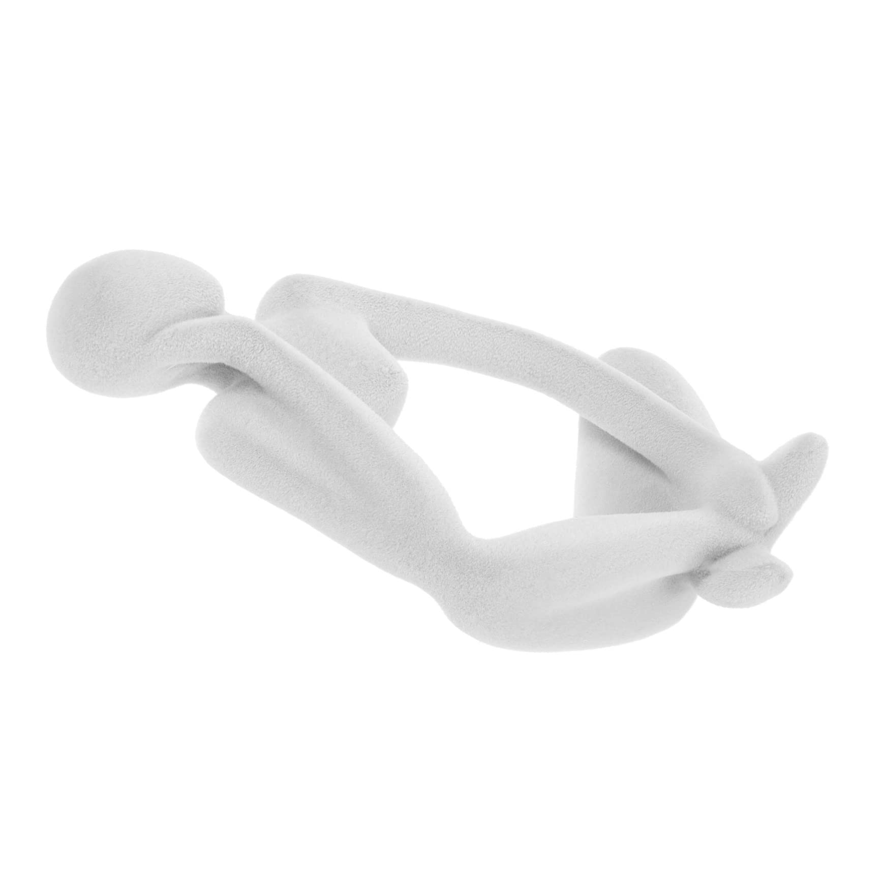 Flocked Thinker Tablescape Decor The Office Decor Resin Crafts Flocking Household Home Accents Decor