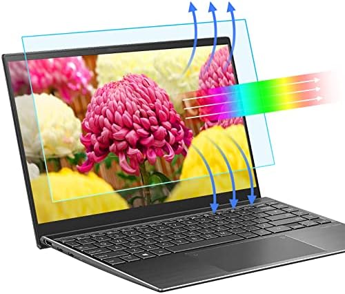 LILIONGTH (2-Pack) 14 Inch Anti Blue Light Laptop Screen Protector,Anti Glare Filter Eye Protection Blue Light Blocking Screen Protector 14" Display 16:9