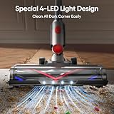 FLYLINKTECH Replacement Brush Head for Dyson V7 V8 V10 V11 V15 – Floor & Carpet Nozzle with Dual Rollers, 4 LED Lights & 180° Swivel – Vacuum Spare Parts Attachment - Image 5