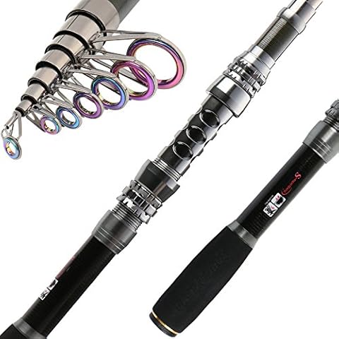 Sougayilang Carbon Fiber Telescopic Fishing Rod Cover