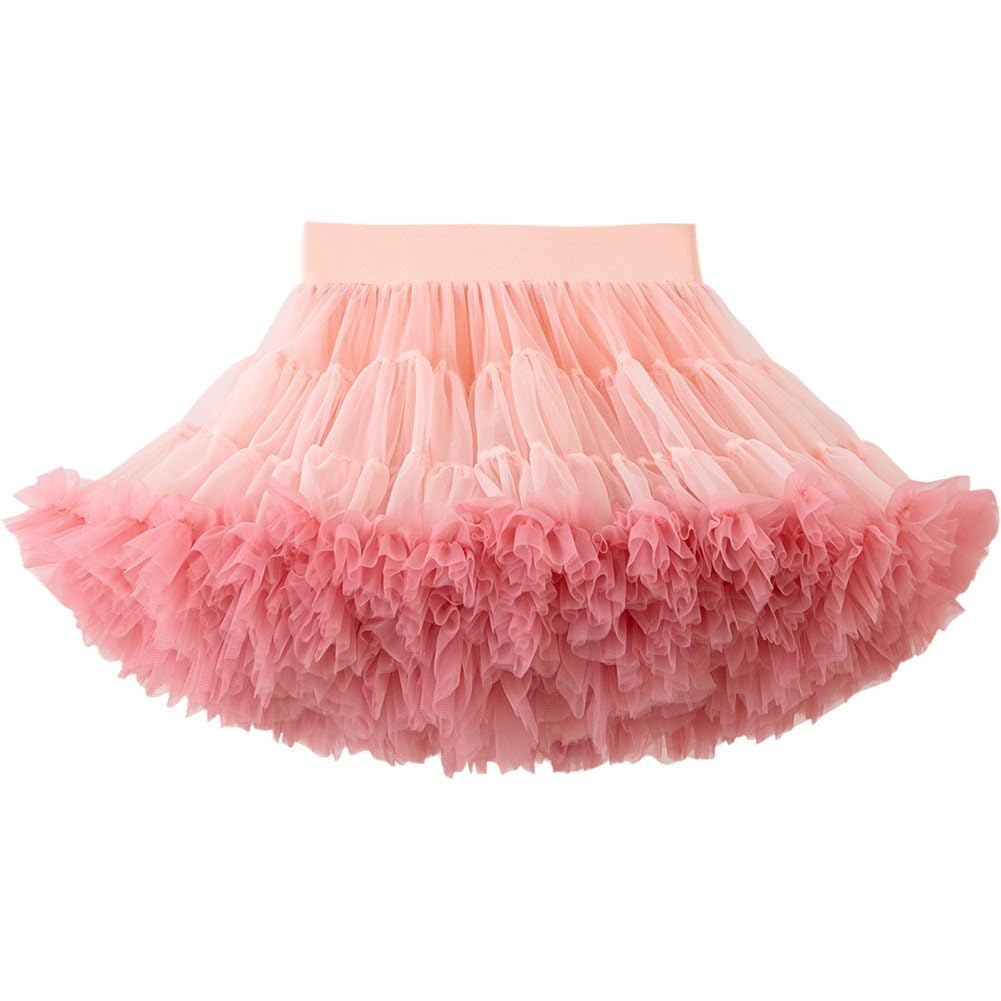 Disfraz de fiesta navideña falda de princesa pettiskirt malla