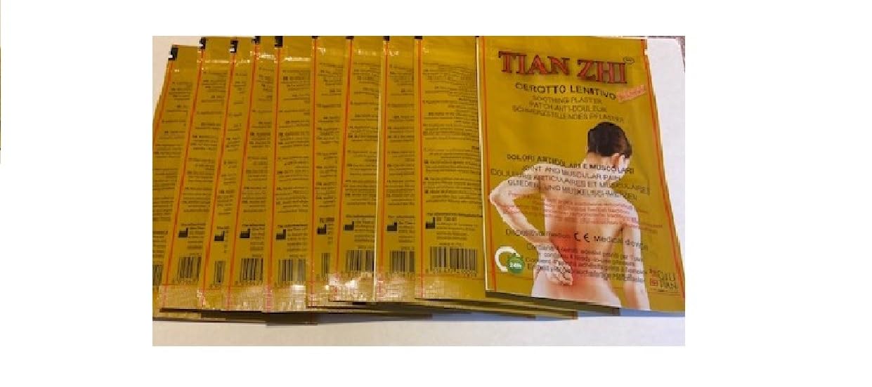 TIAN ZHI CEROTTO LENITIVO KIT DIECI CONFEZIONI con Omaggio Sorpresa