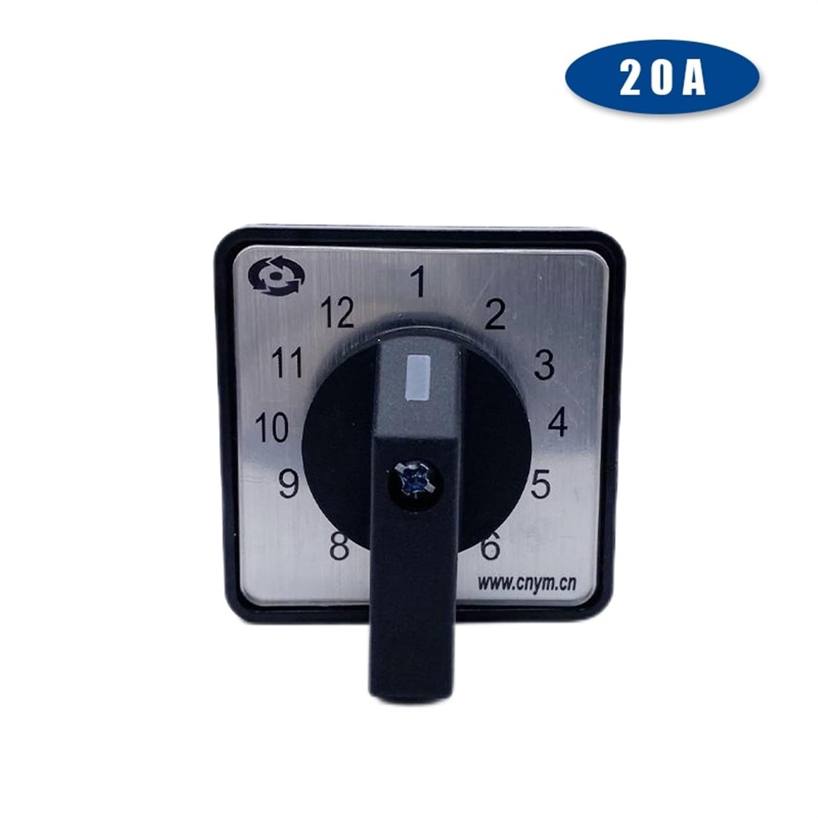 Interruptor de leva LW26-20/12, interruptor giratorio Universal de 1-12 posiciones, 12 engranajes, 12 líneas, doce polos, fuente de alimentación Dual, Control de señal del Motor