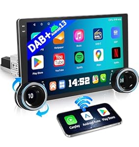 URVOLAX Autoradio mit Bildschirm Android 13