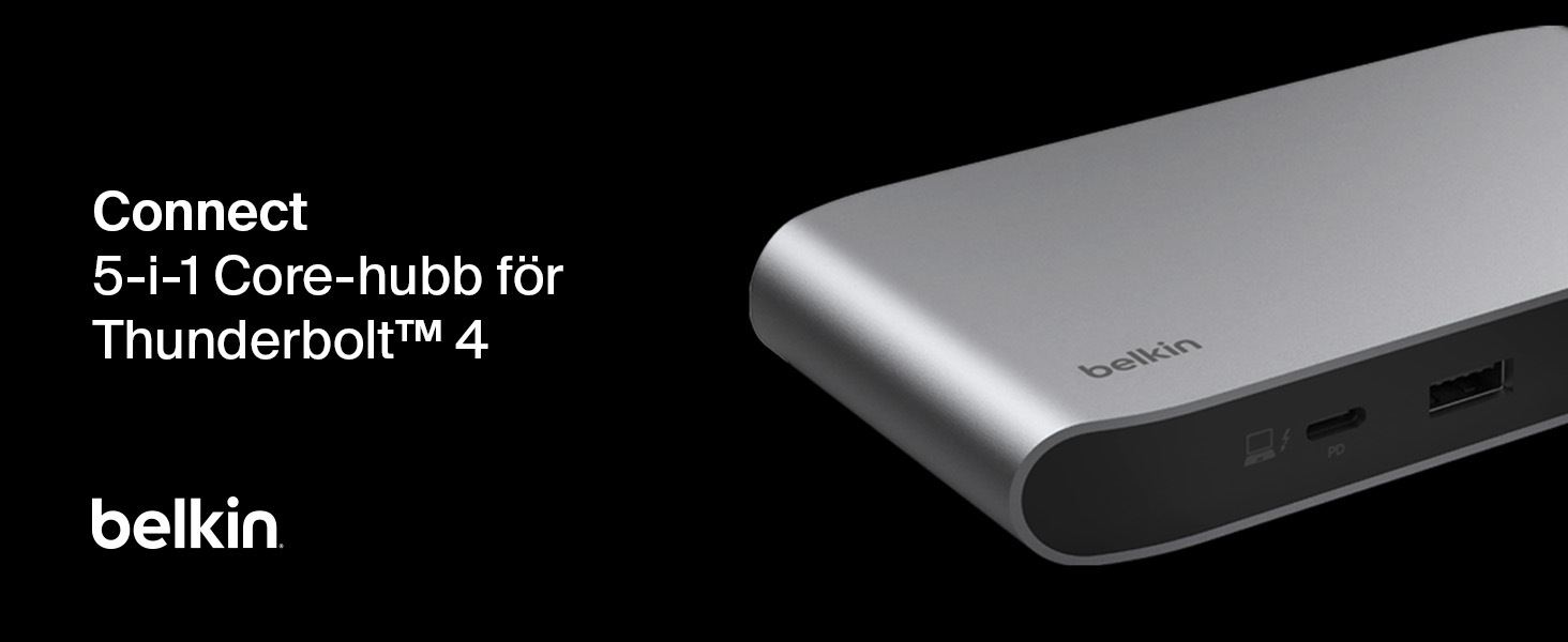 分配器・切替器 Belkin Thunderbolt 4 5-in-1 USB-C Amazon.com: Belkin Connect Thunderbolt 4 Docking Station, 5-in-1
