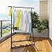MAXLEAD HOME Clothes Rack Foldable Clothing Rack, 64.5''H Collapsible Garment Rack with 4 levels Adjustable Height, Portable Coat Rack for Travel, Camping, Drying, RV, Indoor, Outdoor, Easy Assemble