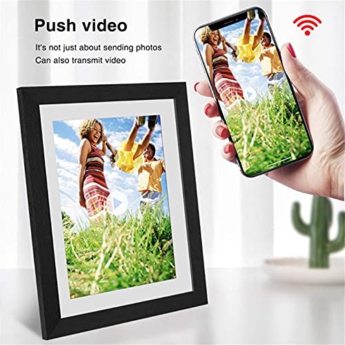 10,1-Calowa Inteligentna Cyfrowa Ramka Na Zdjęcia Z Wi-Fi – Ekran Dotykowy Ips 1280 X 800, Automatyczne Obracanie, Łatwe Udostępnianie Zdjęć Za Pośrednictwem Aplikac