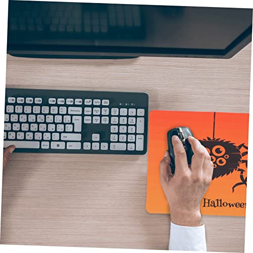 Tapis de souris non gaming Halloween Lurrose pour ordinateur et bureau