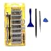 Produktbild TedGem Schraubendreher Set, mit 56 Bits Magnetische Schraubendreher Satz Werkzeugset, 64 in 1 Magnet Austauschbar Magnetverschluss Hardware Werkzeugset, für Handy, Tablet, PC, Macbook, Uhr etc