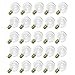 Sival 84551 - G50 Intermediate Screw Base Clear 25 Pack Christmas Light Bulbs