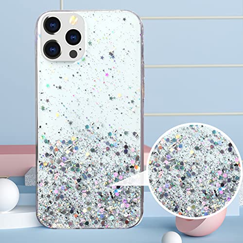 Monsully Glitter iPhone 14 Pro Case Sparkle - Image 2
