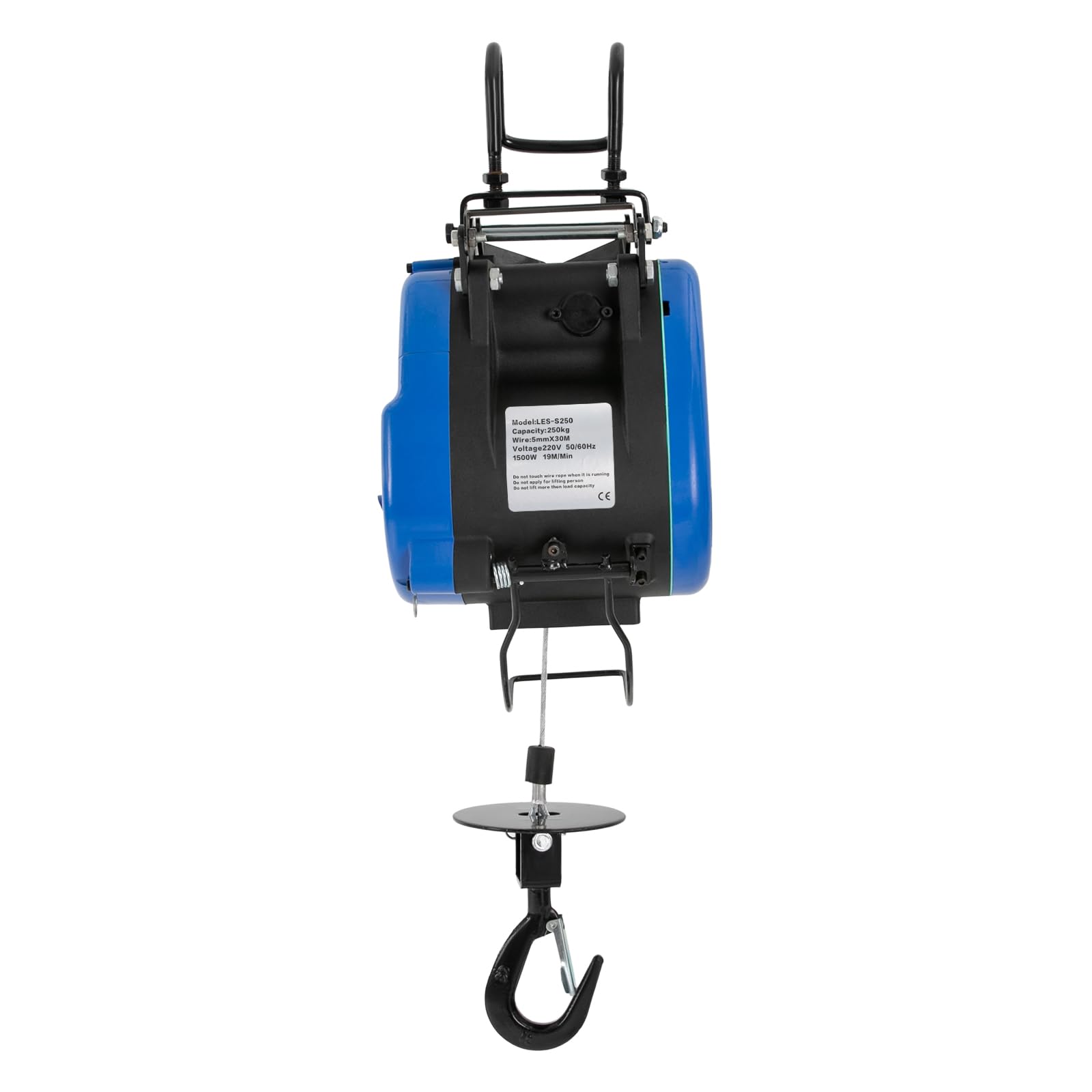 Paranco elettrico, paranco elettrico con telecomando wireless, controllo remoto verricello elettrico e una maniglia di controllo IP40