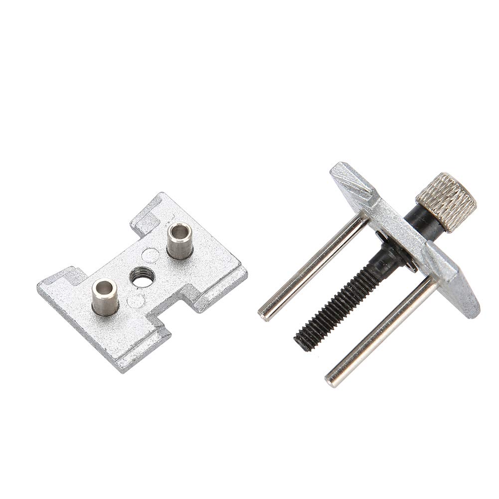 Uhrwerkhalter, 2 Sitze Metalluhrwerk Bewegung Clip Halter Basis Uhr Reparatur Wartungswerkzeug