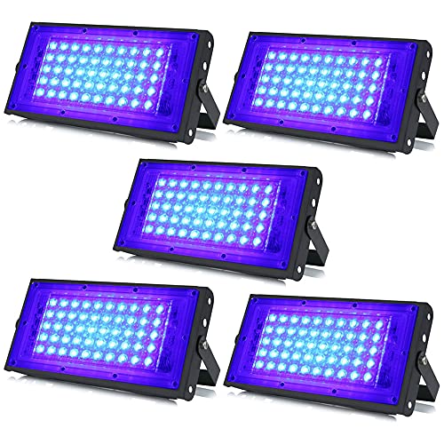 Image of MLD BL2278 50W Led Flood Light AC 220V Waterproof Brick Focus Floodlights for Indoor Outdoor Lights | Blue | 50 Watt | Pack of 5