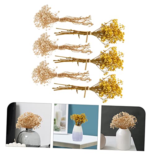 Ramo de flores secas artificiales Baby's Breath Levemolo miniatura 3