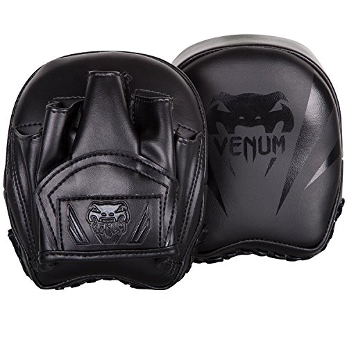 Venum Elite Mini Punch Mitts - Black/Black - One Size