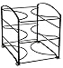 Deco Brothers Wrap Organizer Rack for Kitchen Cabinet, 3 Tier, Bronze