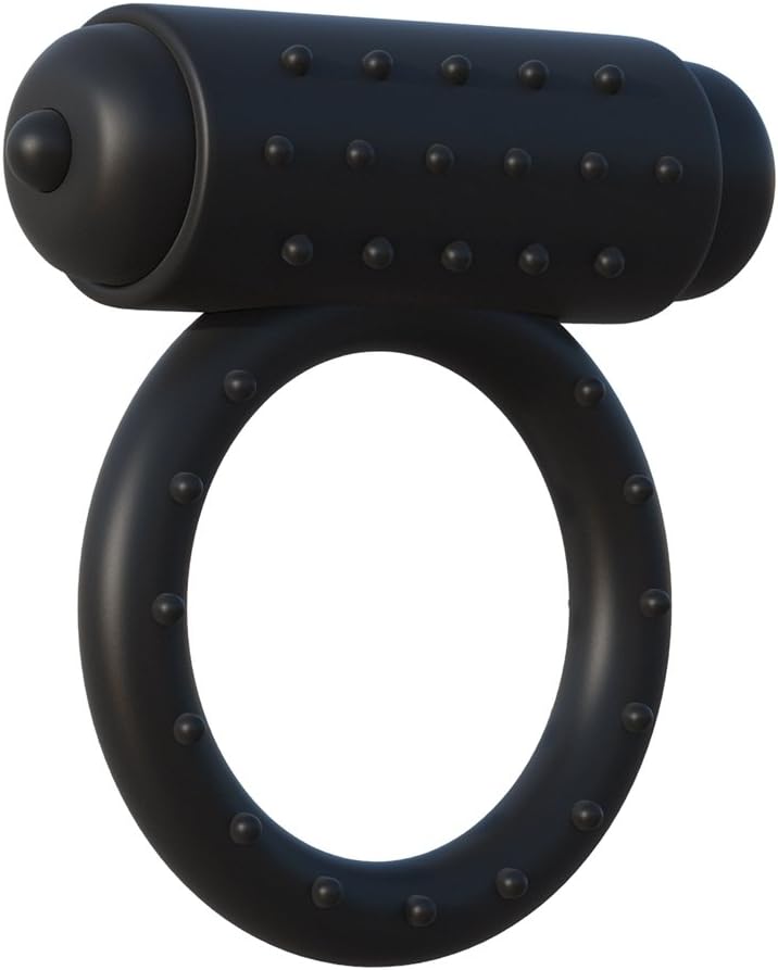 Pipedream Fantasy C-Ringz The Wingman Dildo, Black, 1 Pound