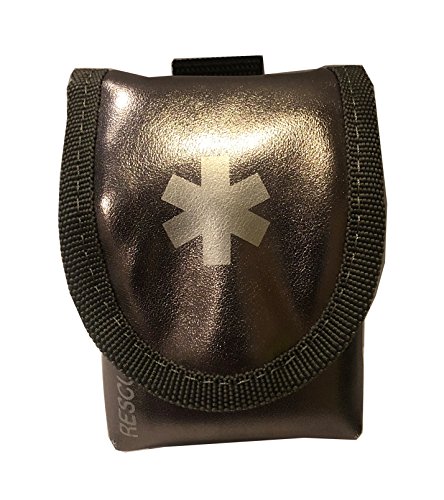 Rescue Shot Case™ Auvi-Q Epinephrine/Evzio Naloxone Auto-Injector Case (Metallic Silver)