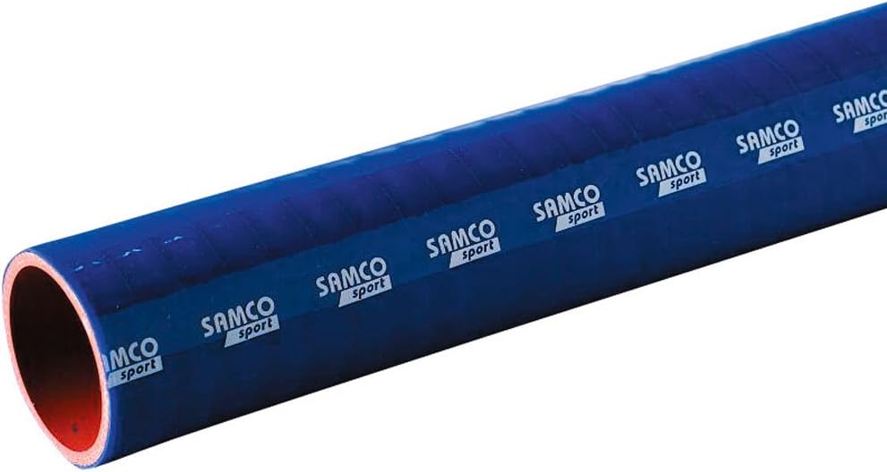 Samco SportStraight High-Temp Hose Blue 89mm 1-meter