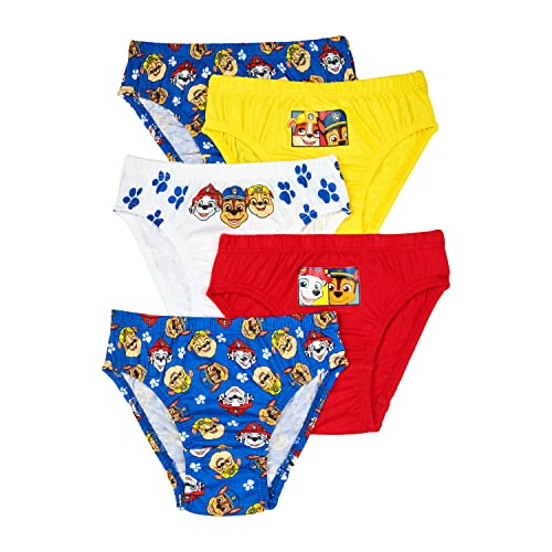 Paw Patrol Lot de sous-vêtements pour garçons de 3 à 8 ans, Multicolore, 4 ans