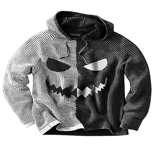 Sweat-shirt d'Halloween Jack O Lanterne idéal pour les soirées décontractées d'octobre